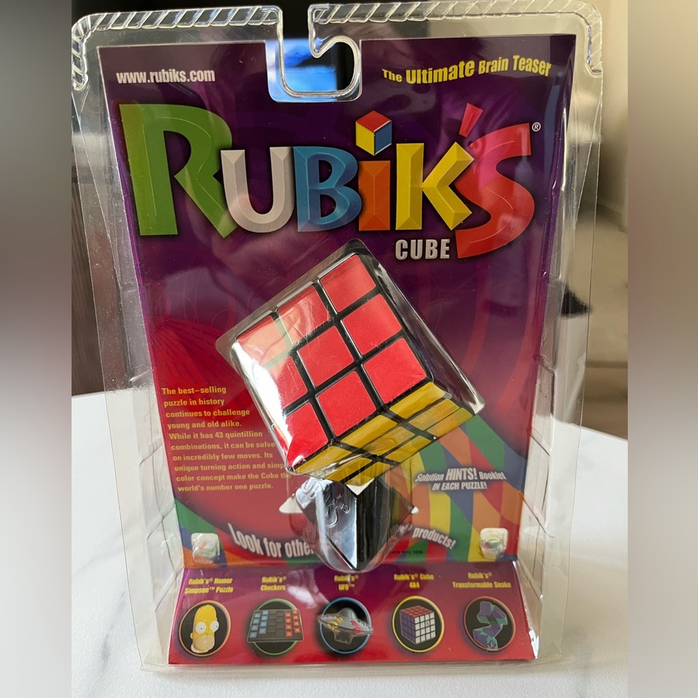 Rubik’s Cube  2002 Original Ultimate Brain Teaser Unopened